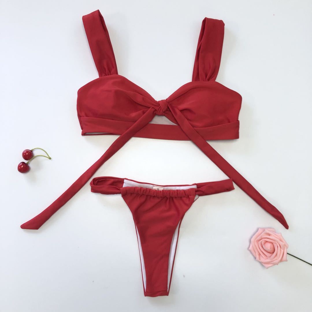 Traje de baño separado para mujer en bikini sexy