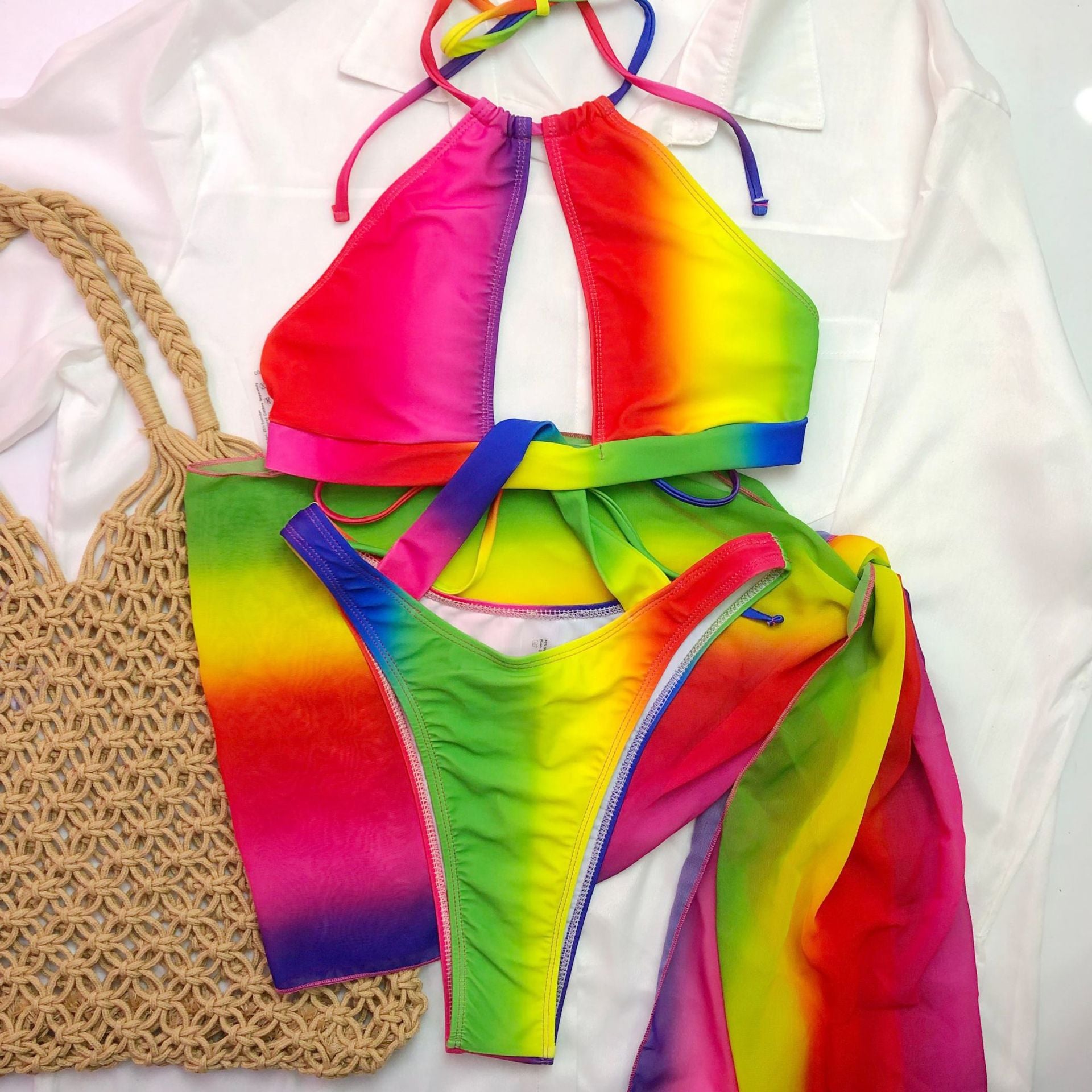 Picture Color Two-Piece Set