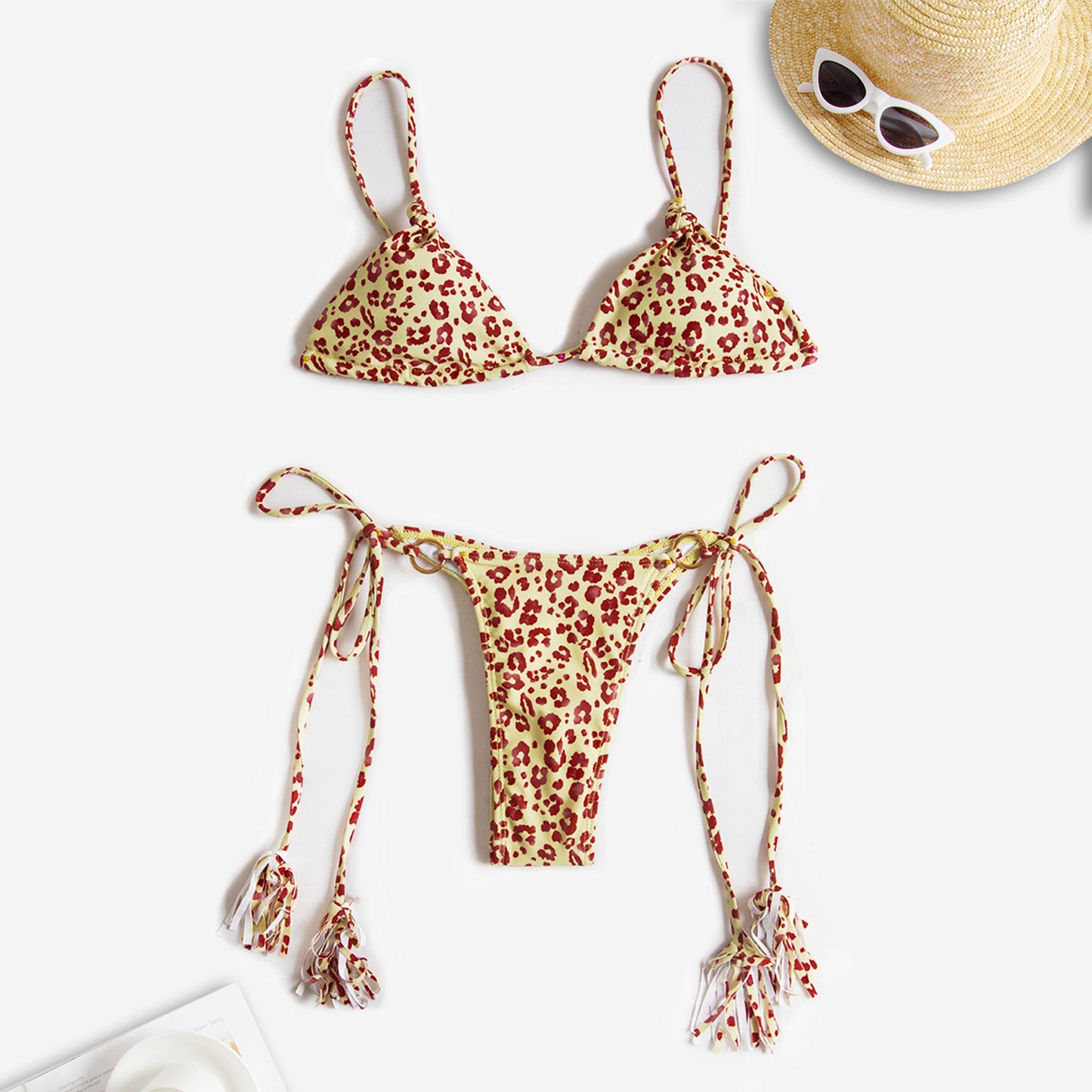 Bikini Sexy Bikini Traje de Baño Sexy Cuerda Traje de Baño de Piscina