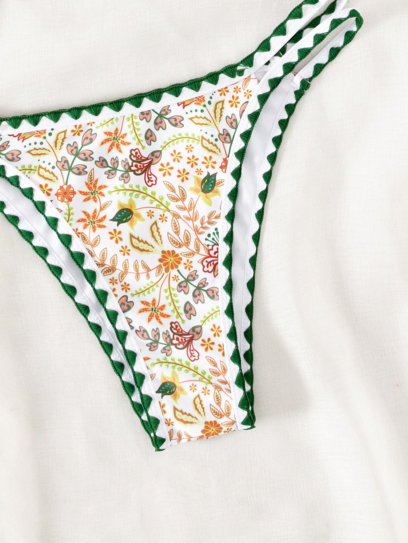 Bikini Sexy Bikini Foreign Order Halterneck Printed Swimsuit Women Swimwear