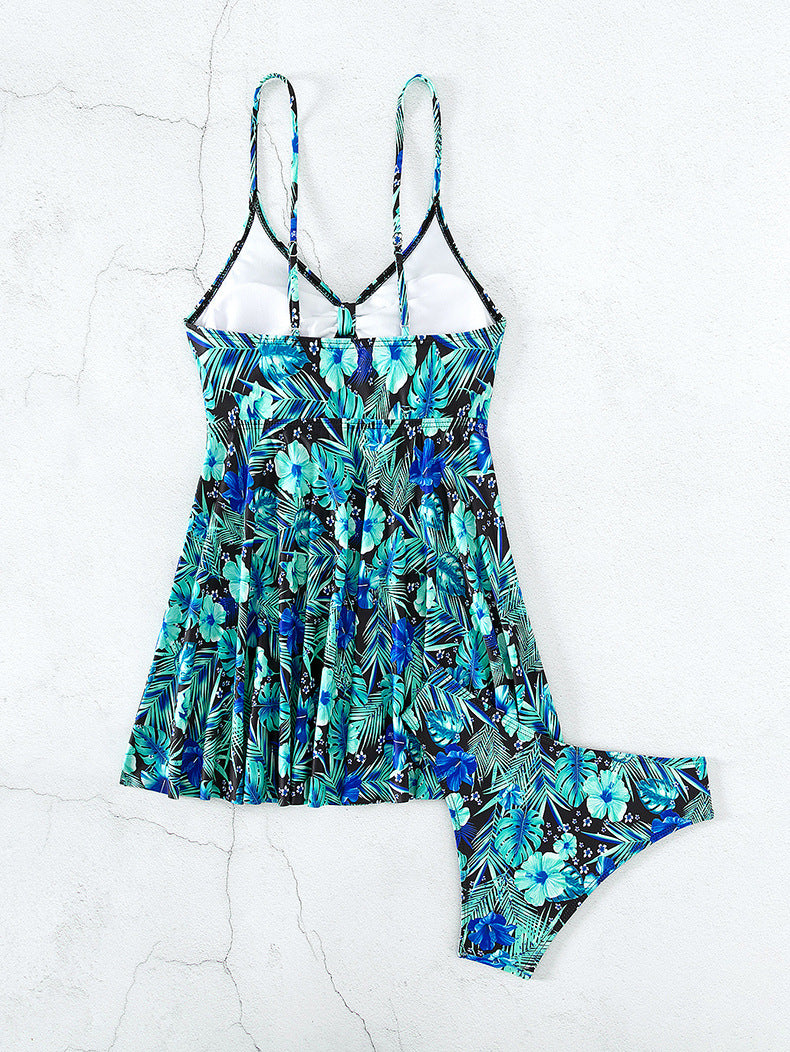 Swimwear Split Women Dress Sexy Suspender Briefs African Swimsuit