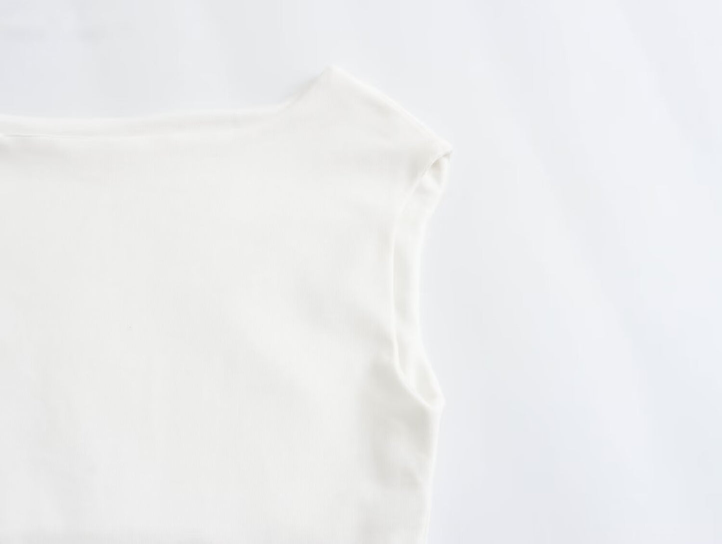 Mono de algodón con cuello barco y mangas sencillas para mujer de primavera