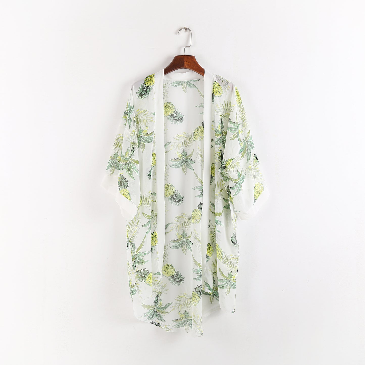 Pineapple Travel All Match Beach Sun Protection Cardigan Blouse