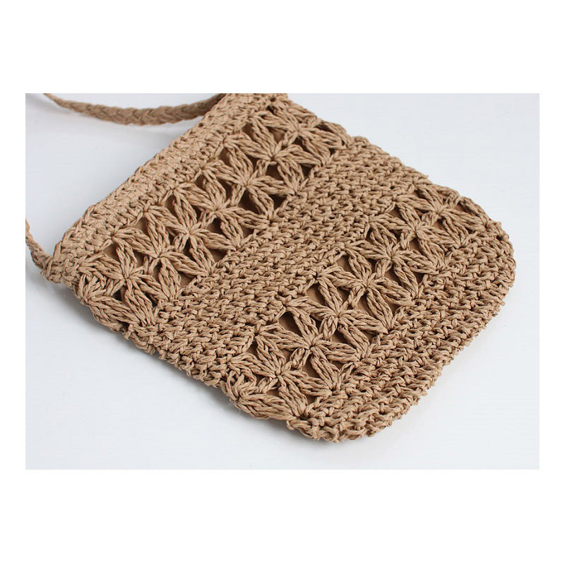 Double Layer Flower Coffee Color