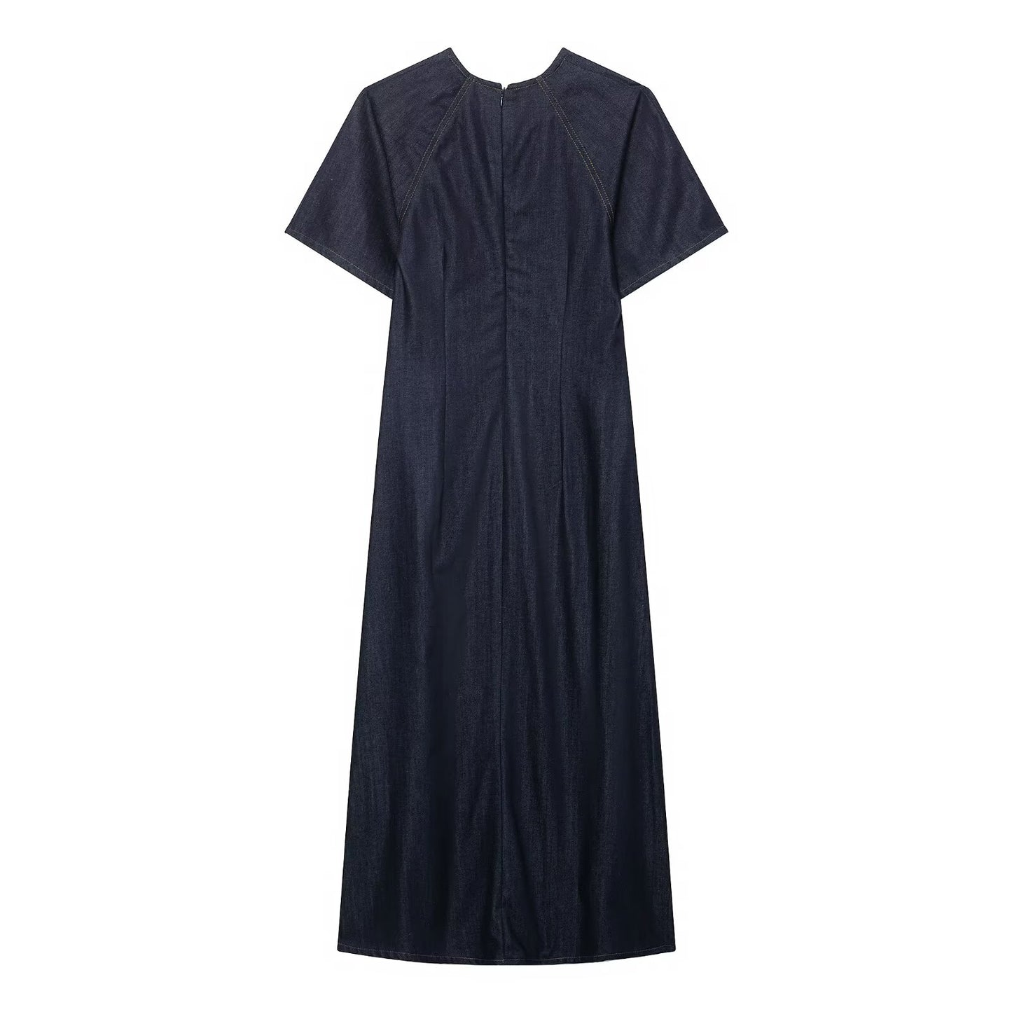 Popular Trendy Wild Series Denim Maxi Dress Niche