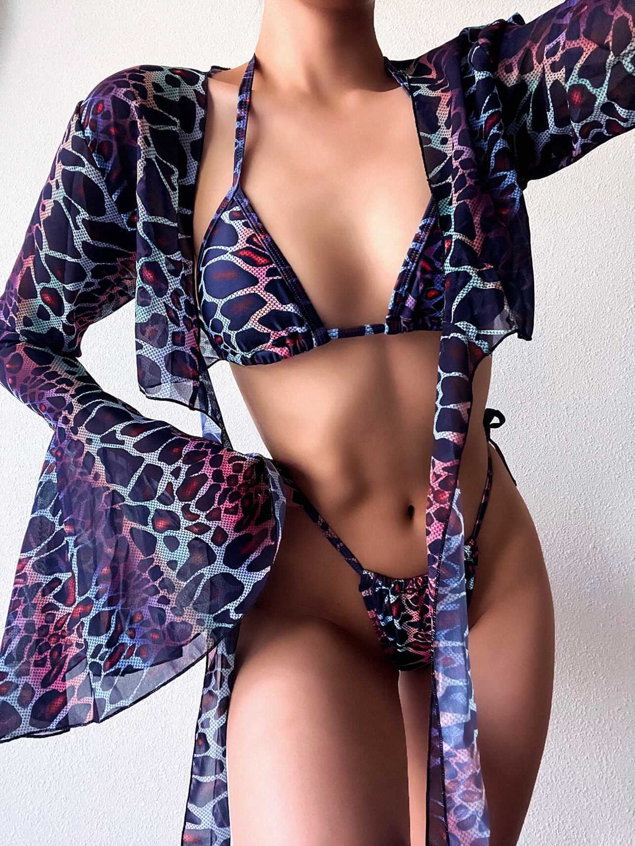 Traje de baño sexy blusa bikini con banda traje de baño popular