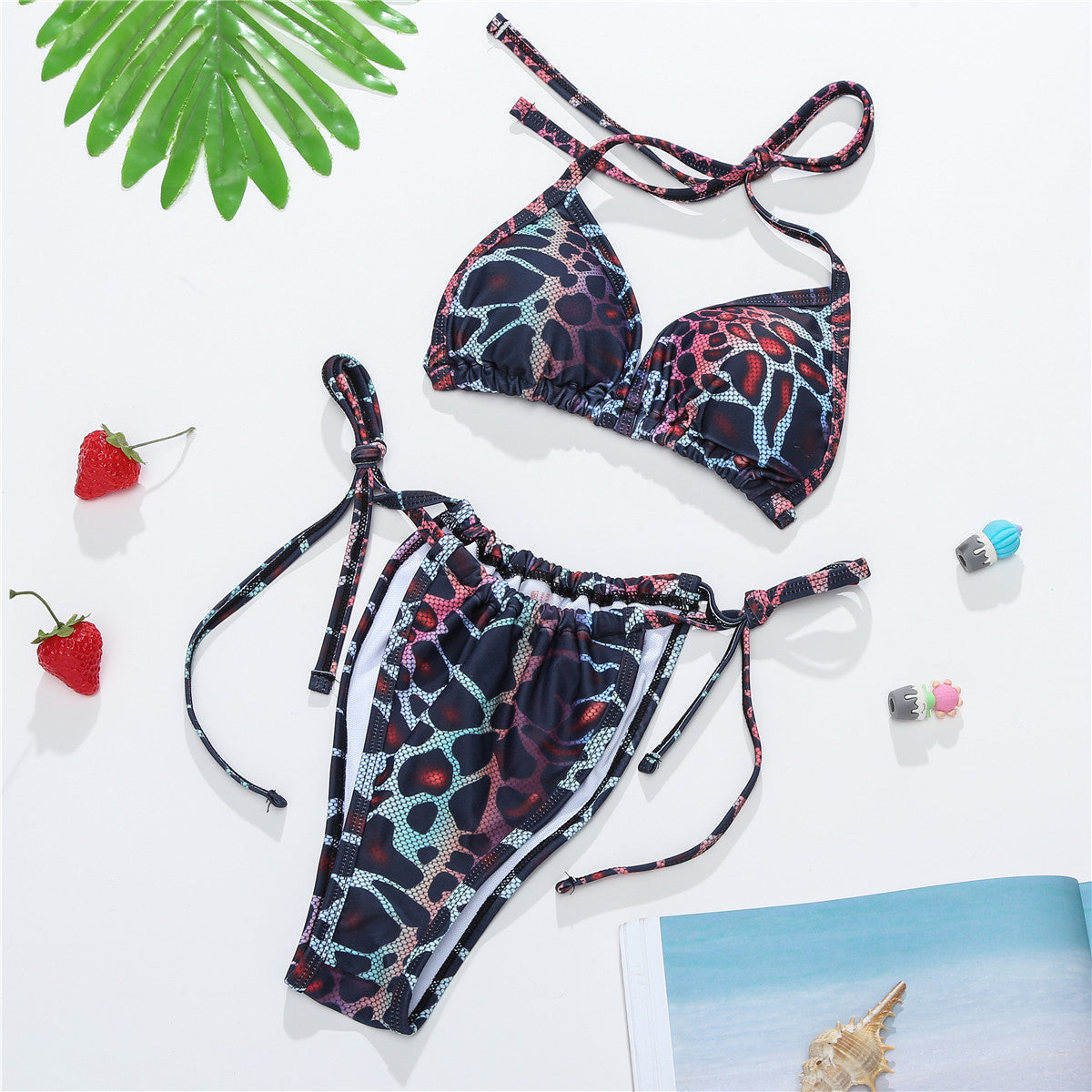 Traje de baño sexy blusa bikini con banda traje de baño popular
