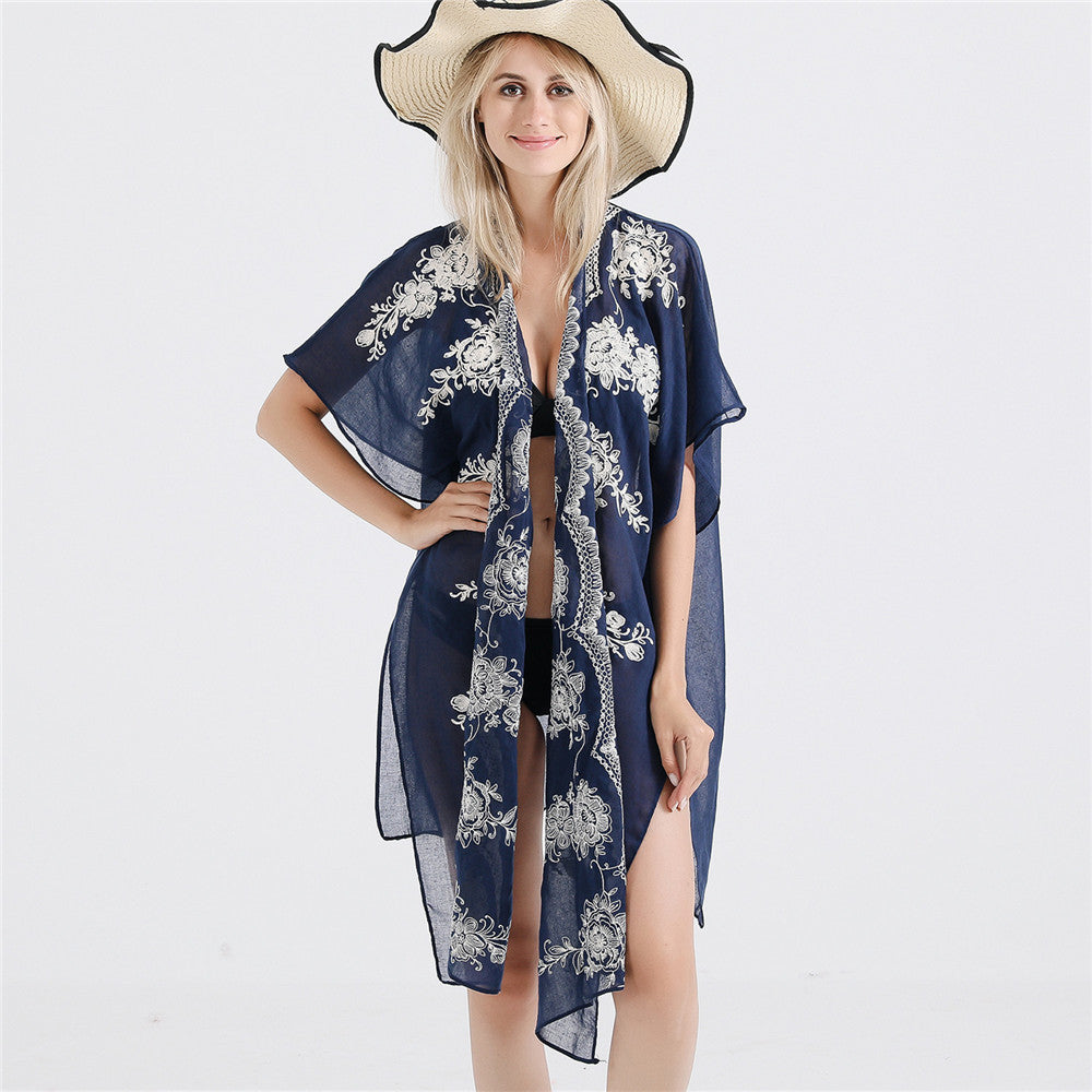 Summer Street Beach Beach Cover Up Cardigan