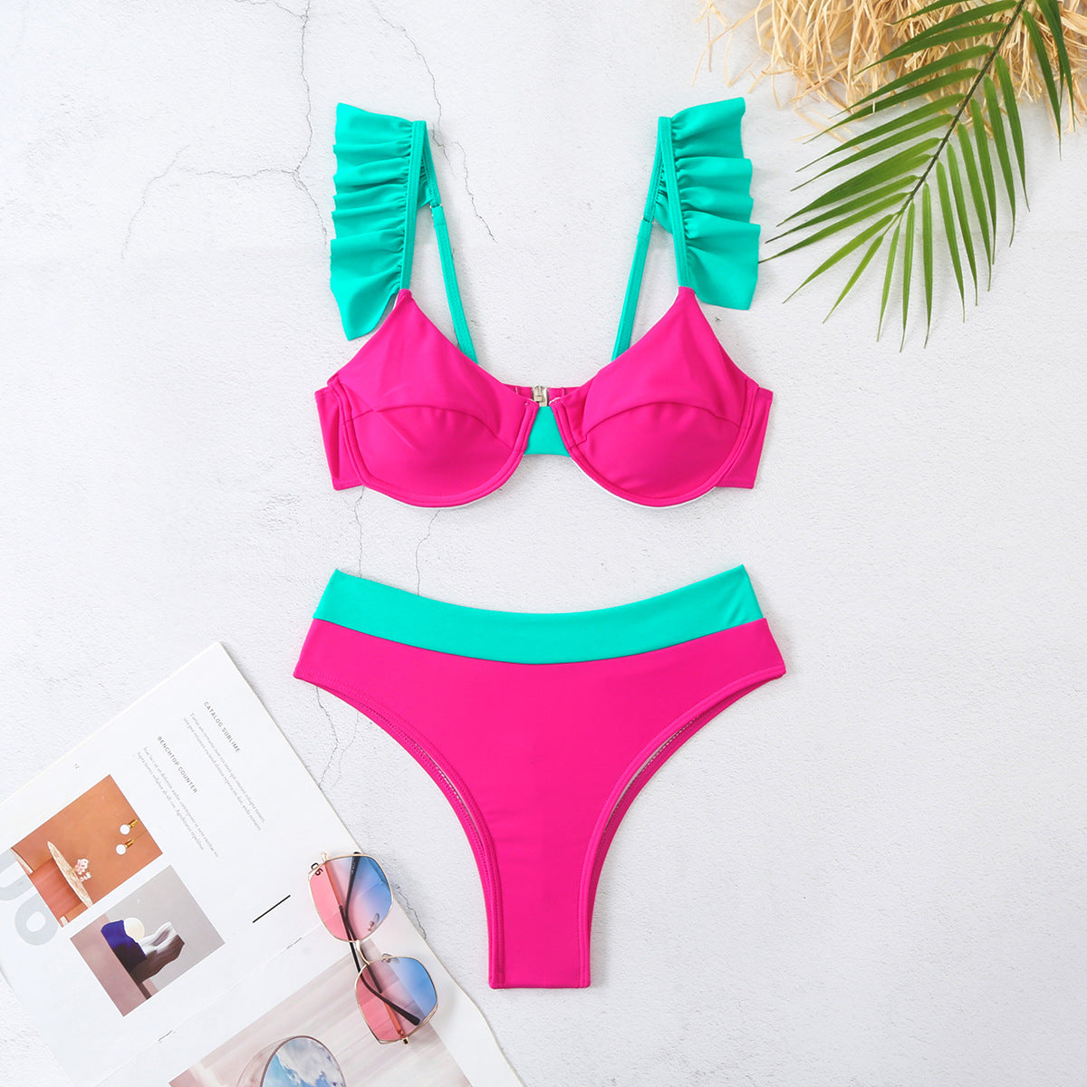 Green and Pink