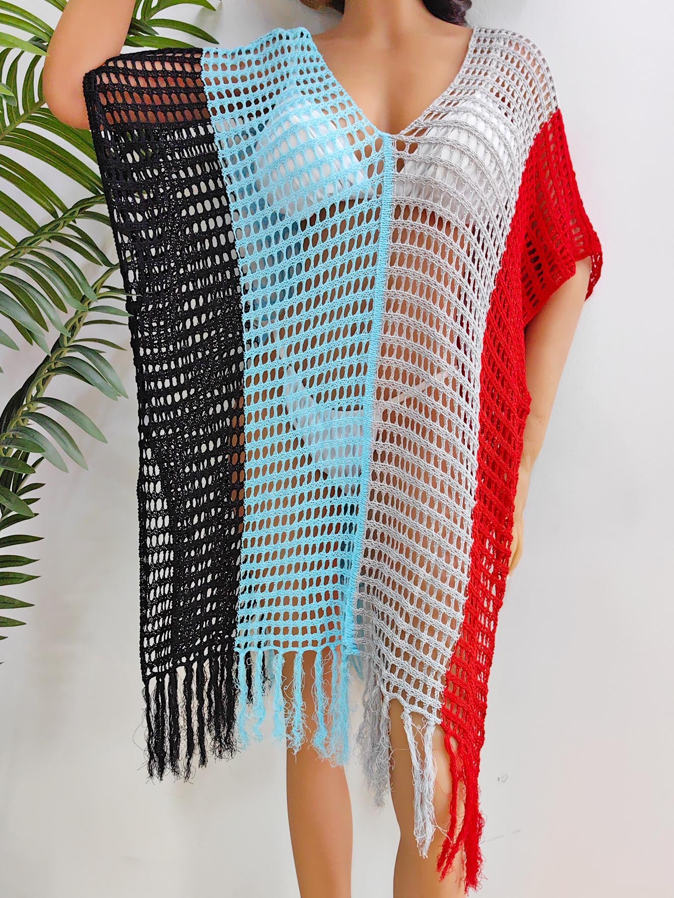 Red Gray Blue Black