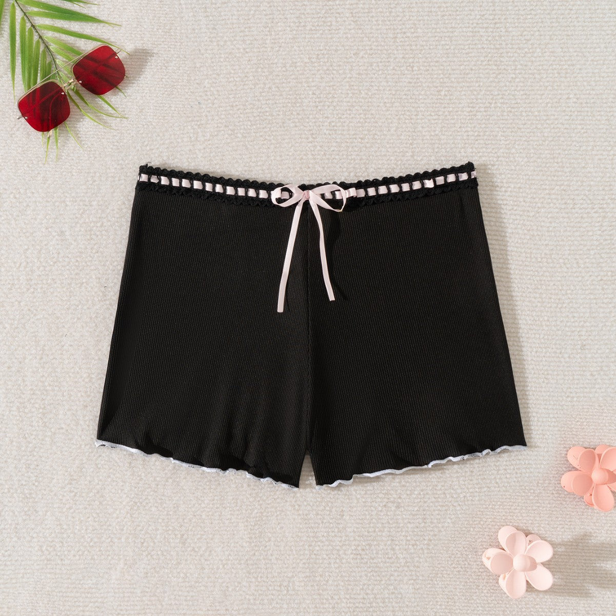 Bañador tipo bóxer para mujer, pantalones cortos de baño separados, pantalones cortos de verano para mujer