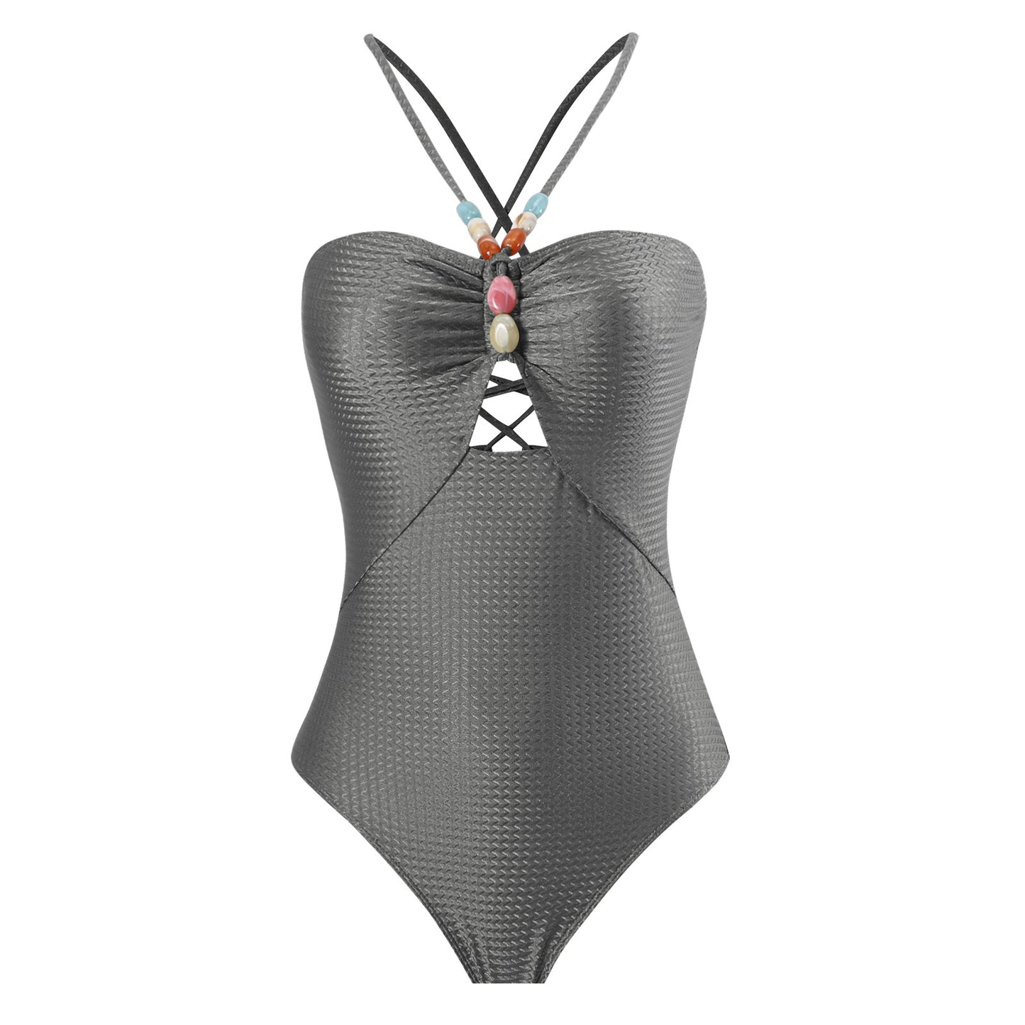 Gray Swimsuit
