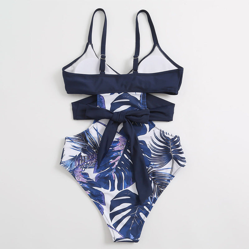 Swimsuit Summer Bikini Skinny Hollow Out Cutout Swimsuit Women
