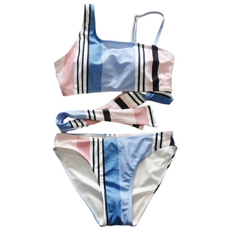 Traje de baño de reunión Traje de baño de bikini sexy Traje de baño de bikini sexy inteligente Recorte de bikini