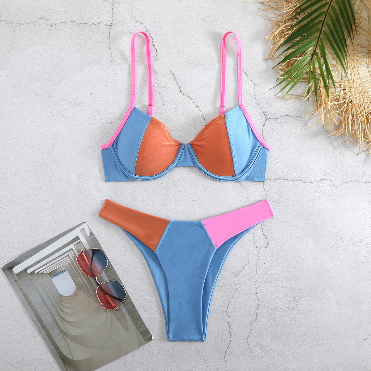 Orange Pink Blue