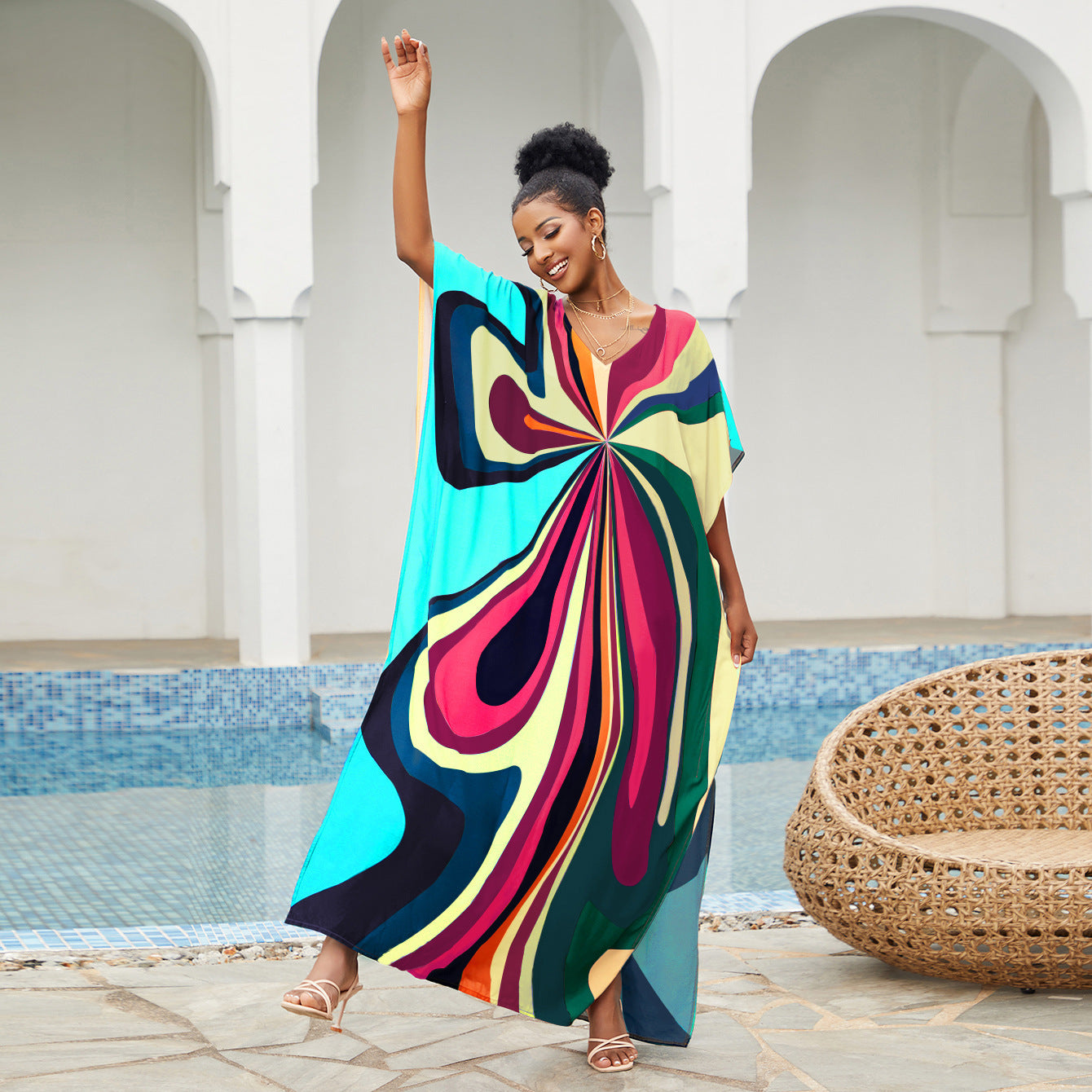 ZS2198-7 Geometric Color