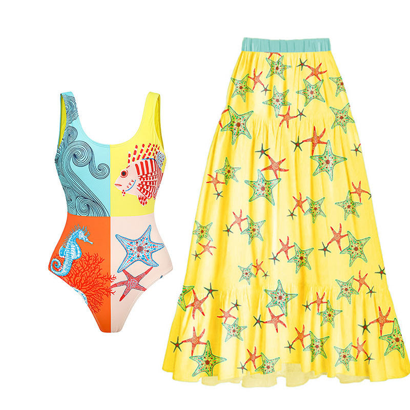 Traje de baño sexy sin espalda a juego de colores para mujer, bonito, ajustado, conservador, para vacaciones de primavera y natación.