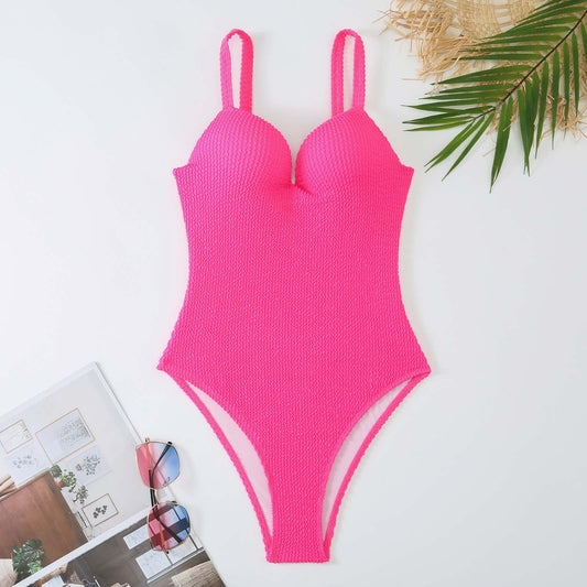 Maillot de bain une pièce pour femme, bikini, natation