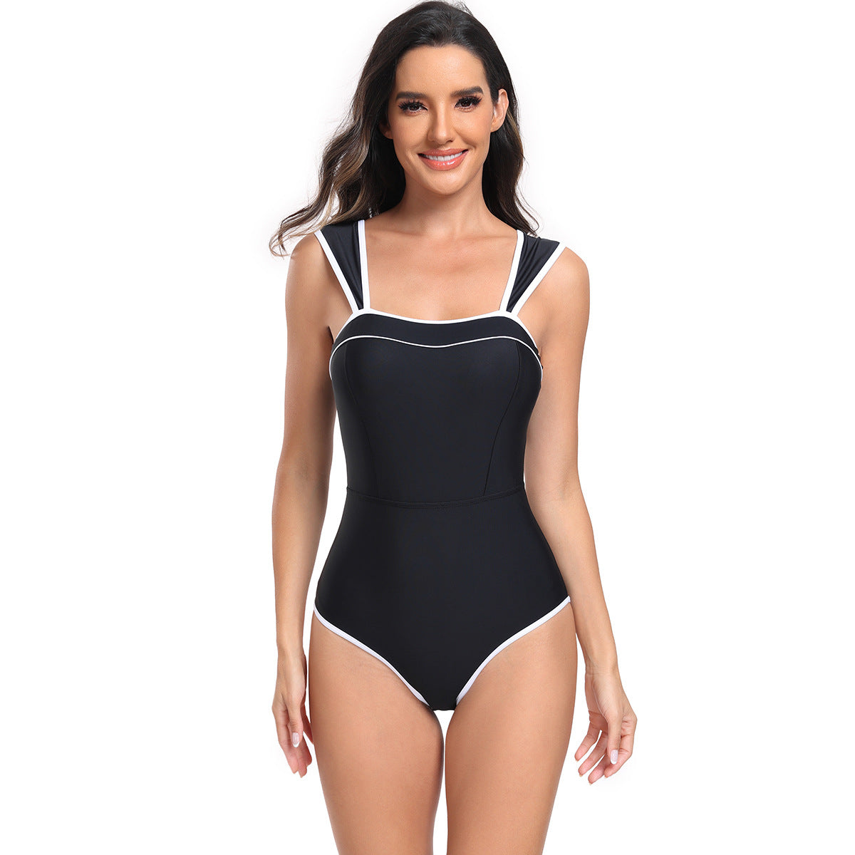Black (Singleton) One-Piece