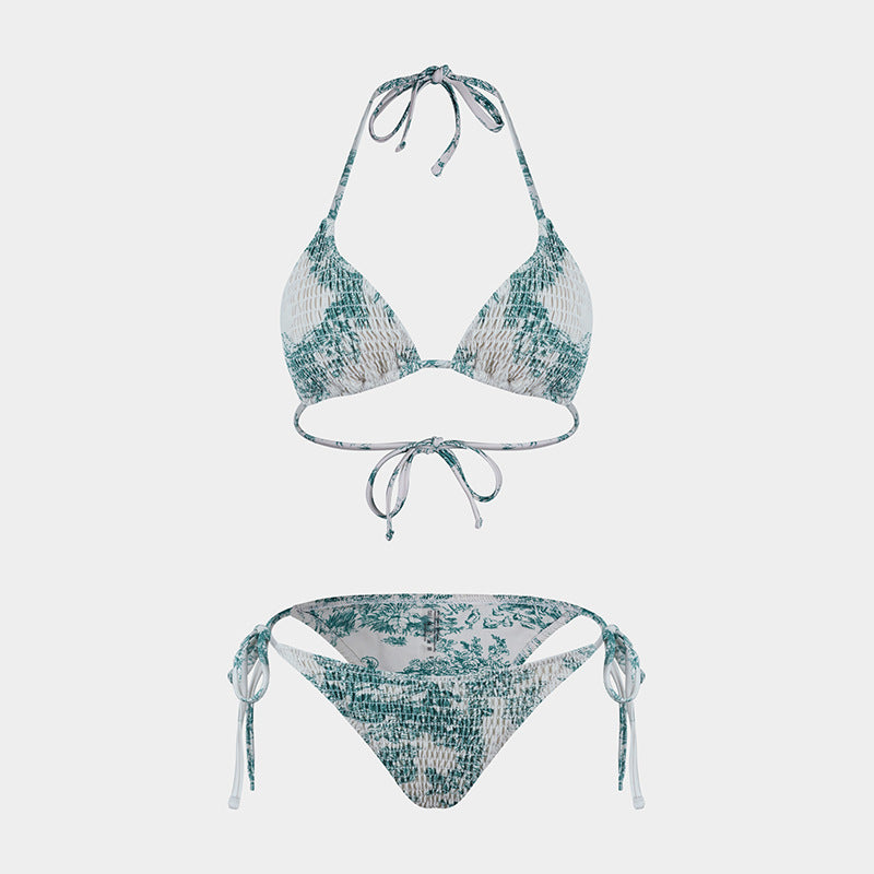 Dark Green Bikini