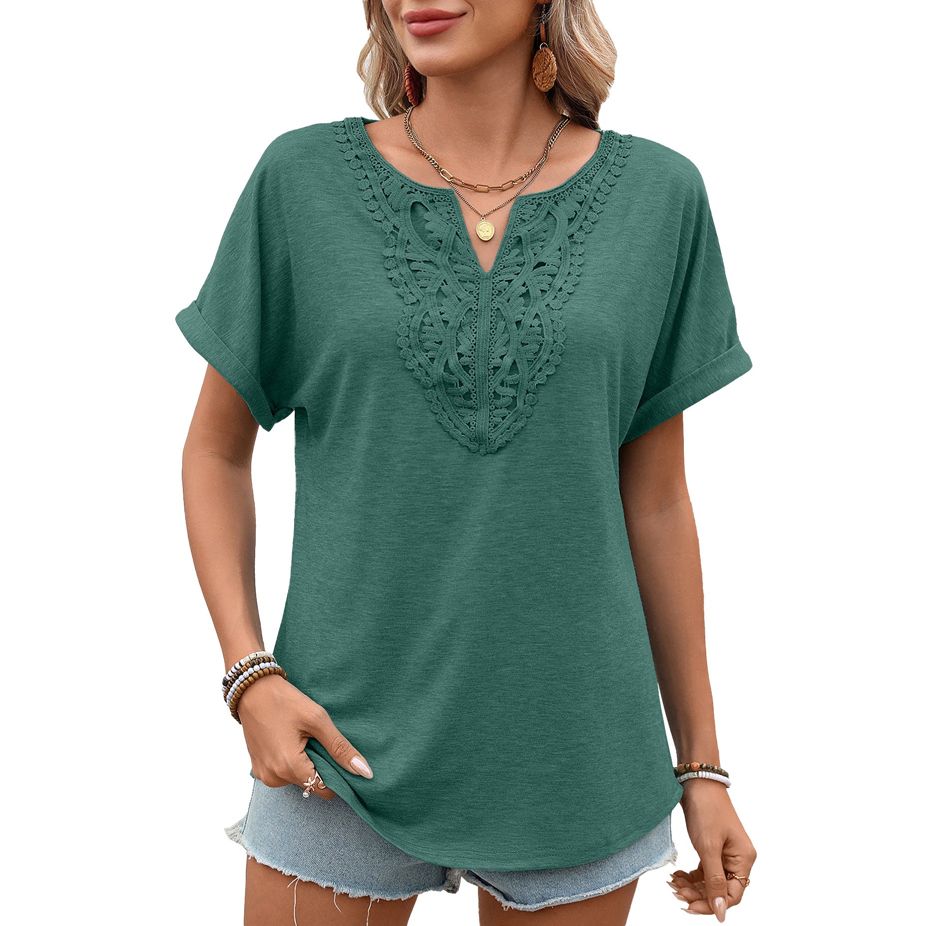 blackish green