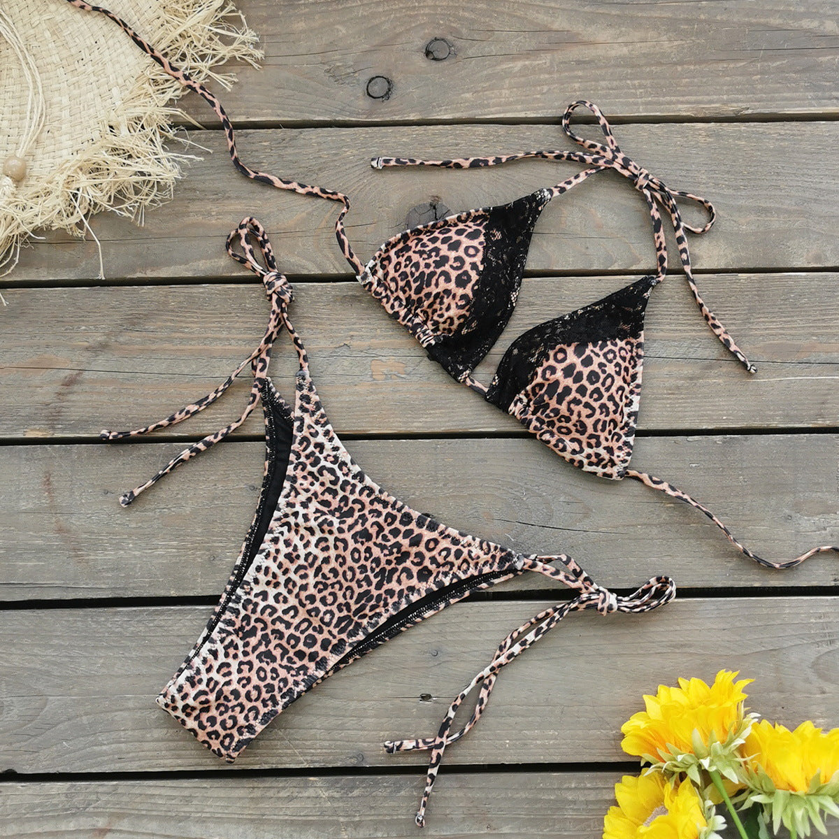 Leopard Lace Bikini