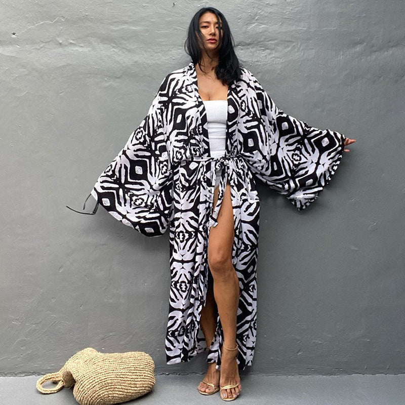Black and White Cardigan