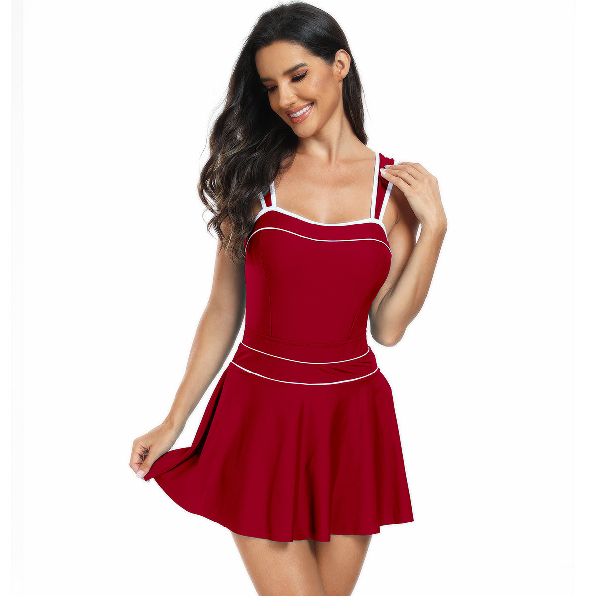 Red Two-Piece Set
