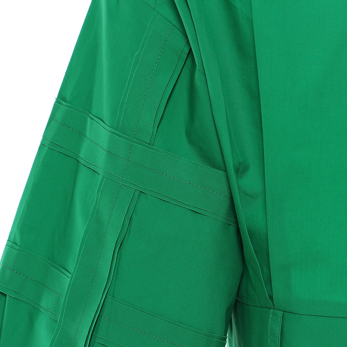 Haut court personnalisé automne-hiver à coutures apparentes pour femme