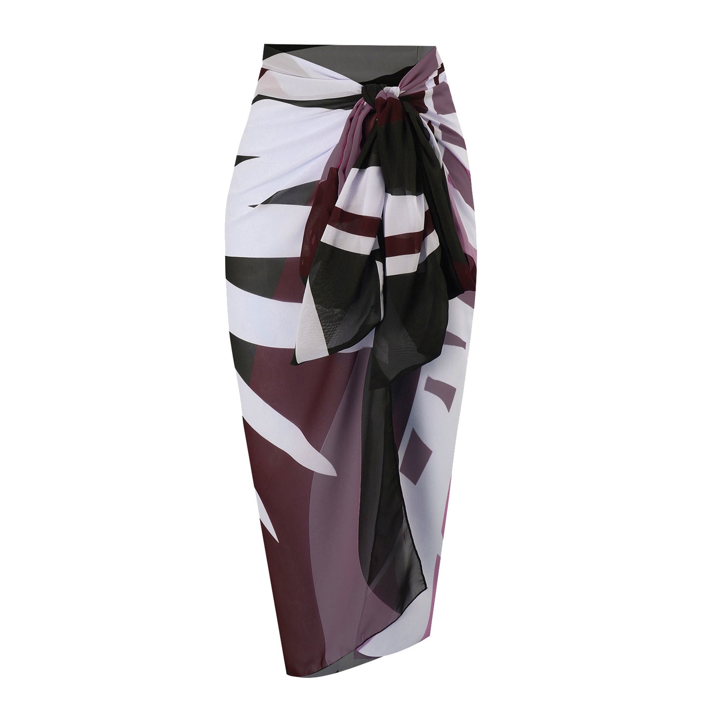 Wine Red Skirt