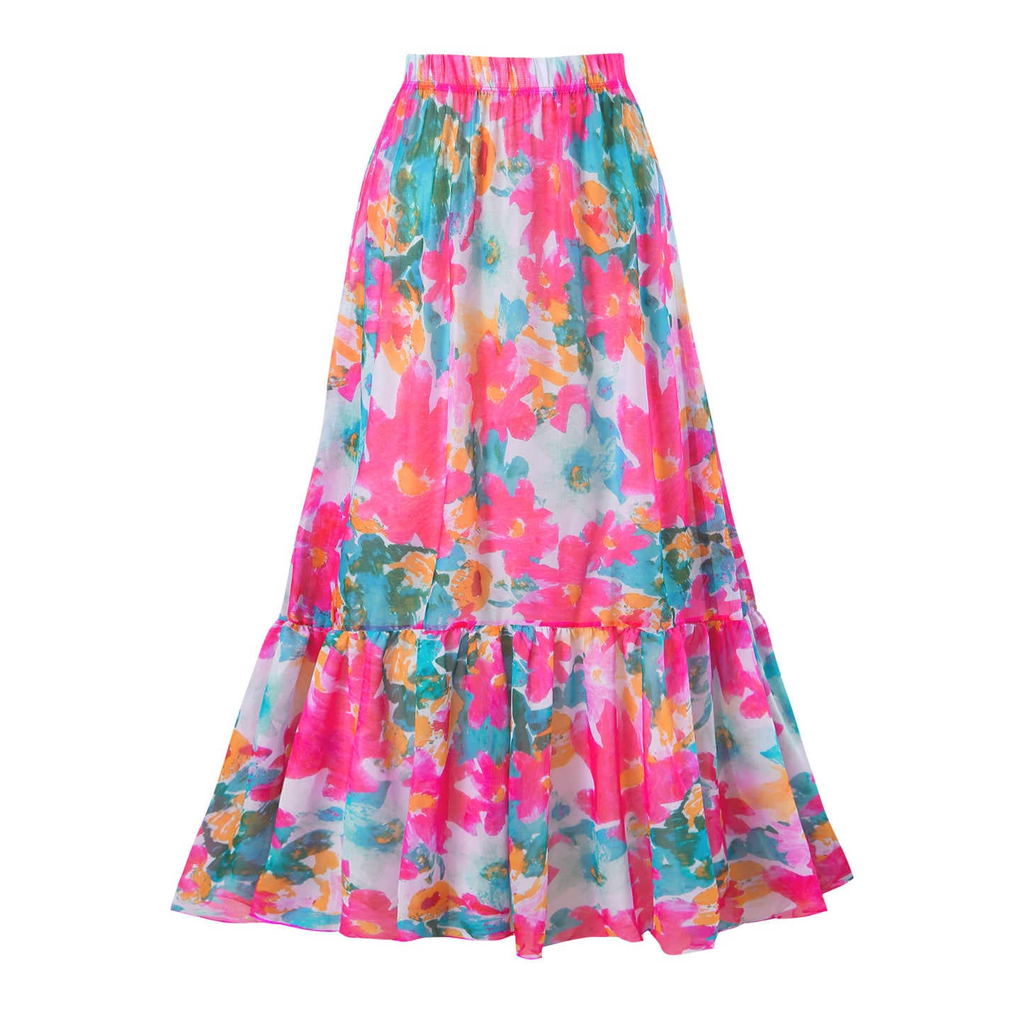 Pink Wrap Skirt