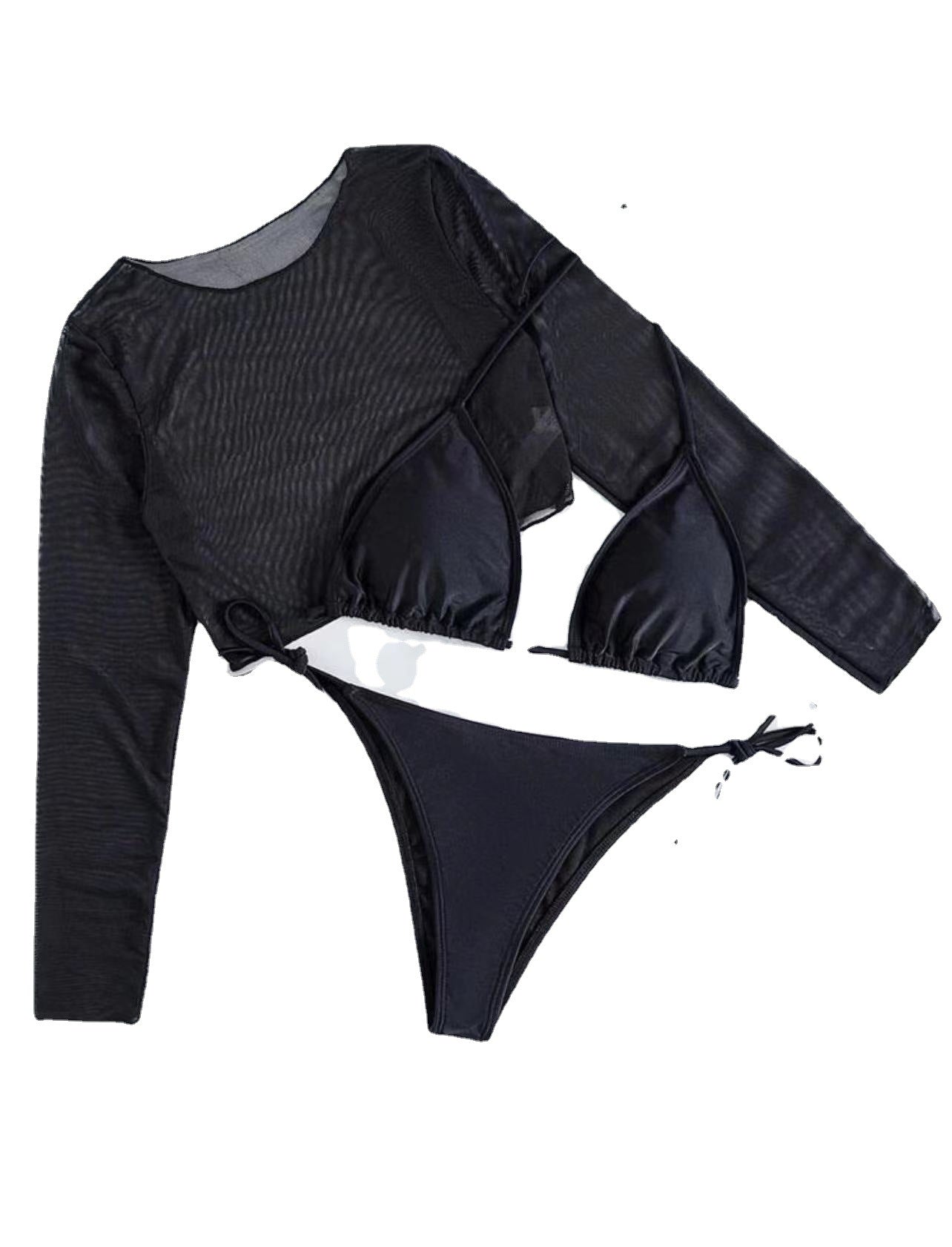 Conjunto de bikini sexy de tres piezas