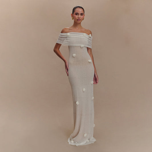 Maillot de bain en tricot pour femme, motif floral flottant, couleur unie, pour la plage, bikini, chemisier, vêtements de protection solaire