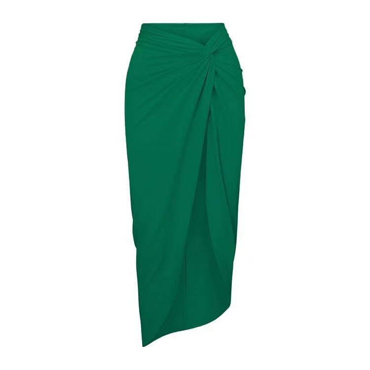 Green Gauze Skirt