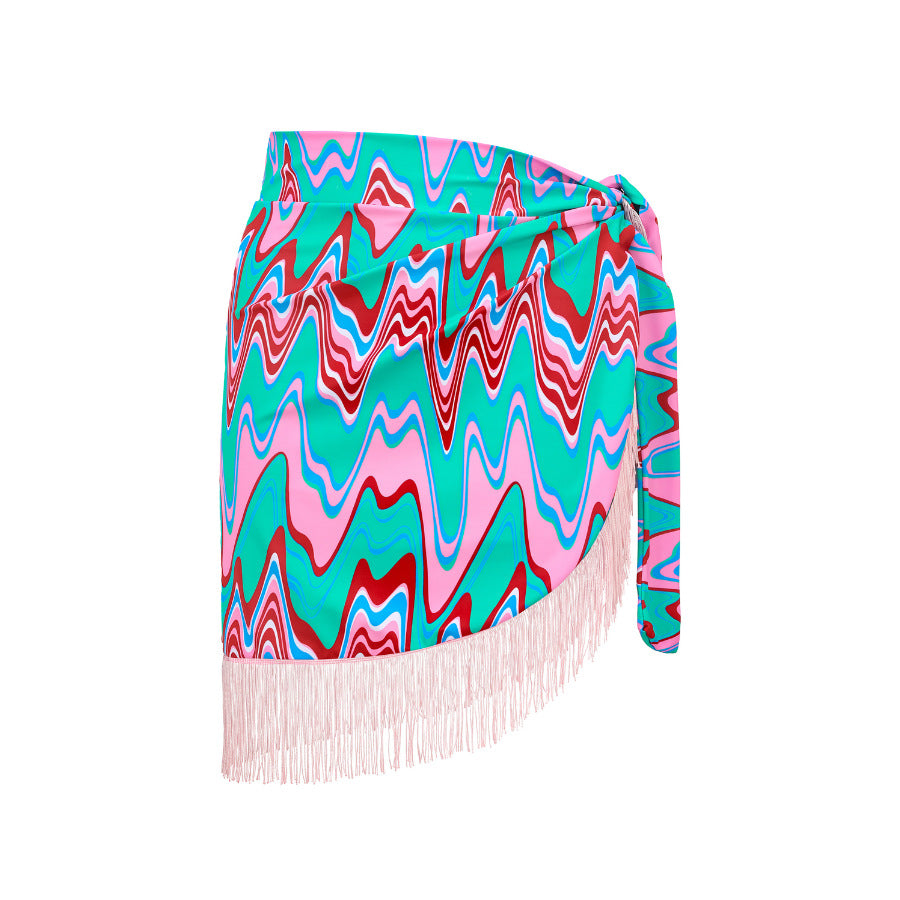 Blue Stripe Skirt
