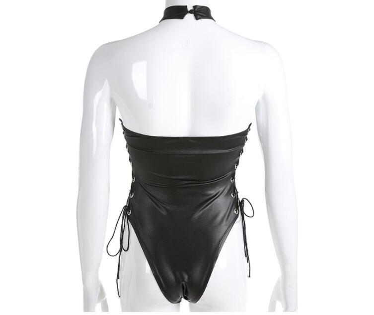 Sexy Buckle Fixed Hole Strap Sexy Suit