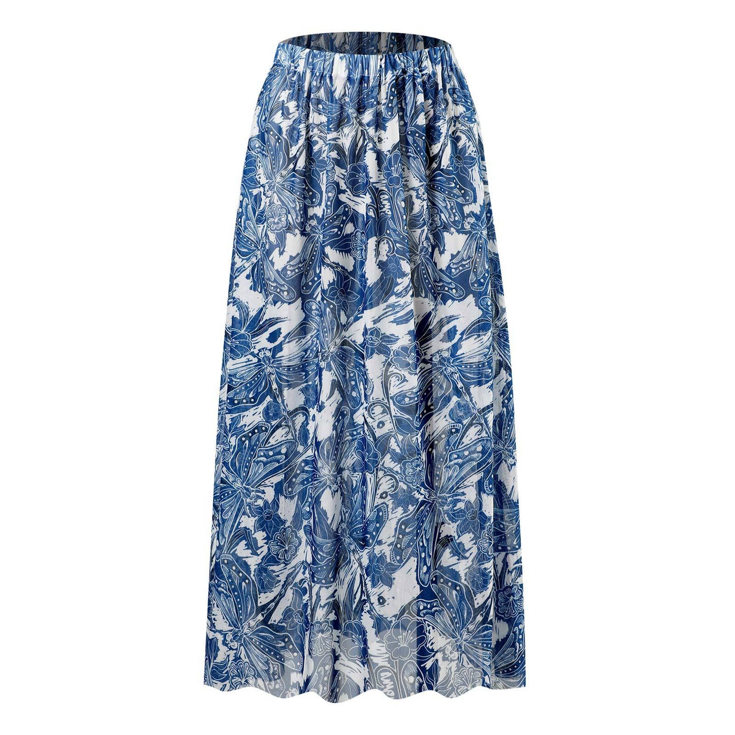 Blue Dragonfly Skirt