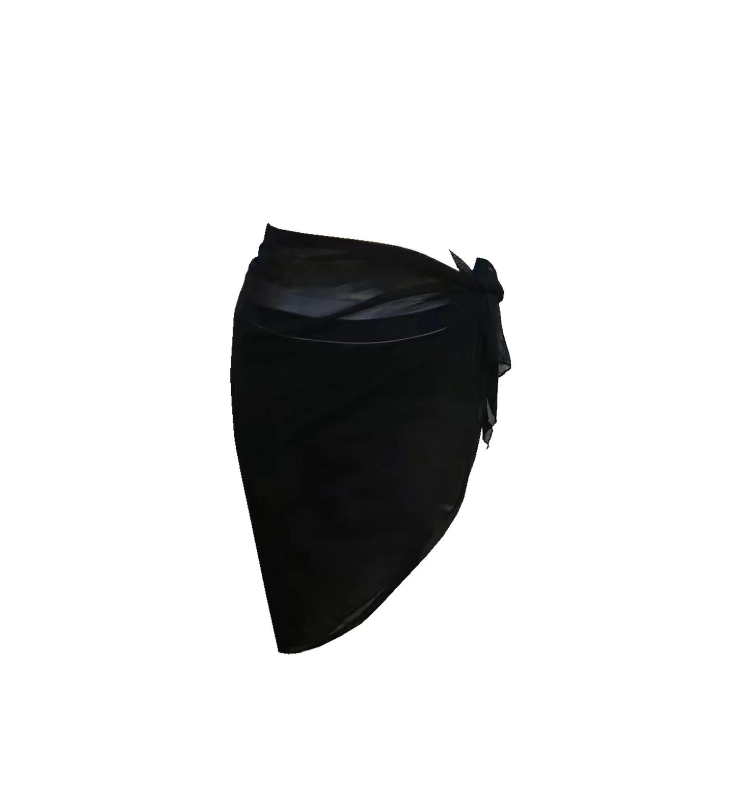 Black Gauze Skirt