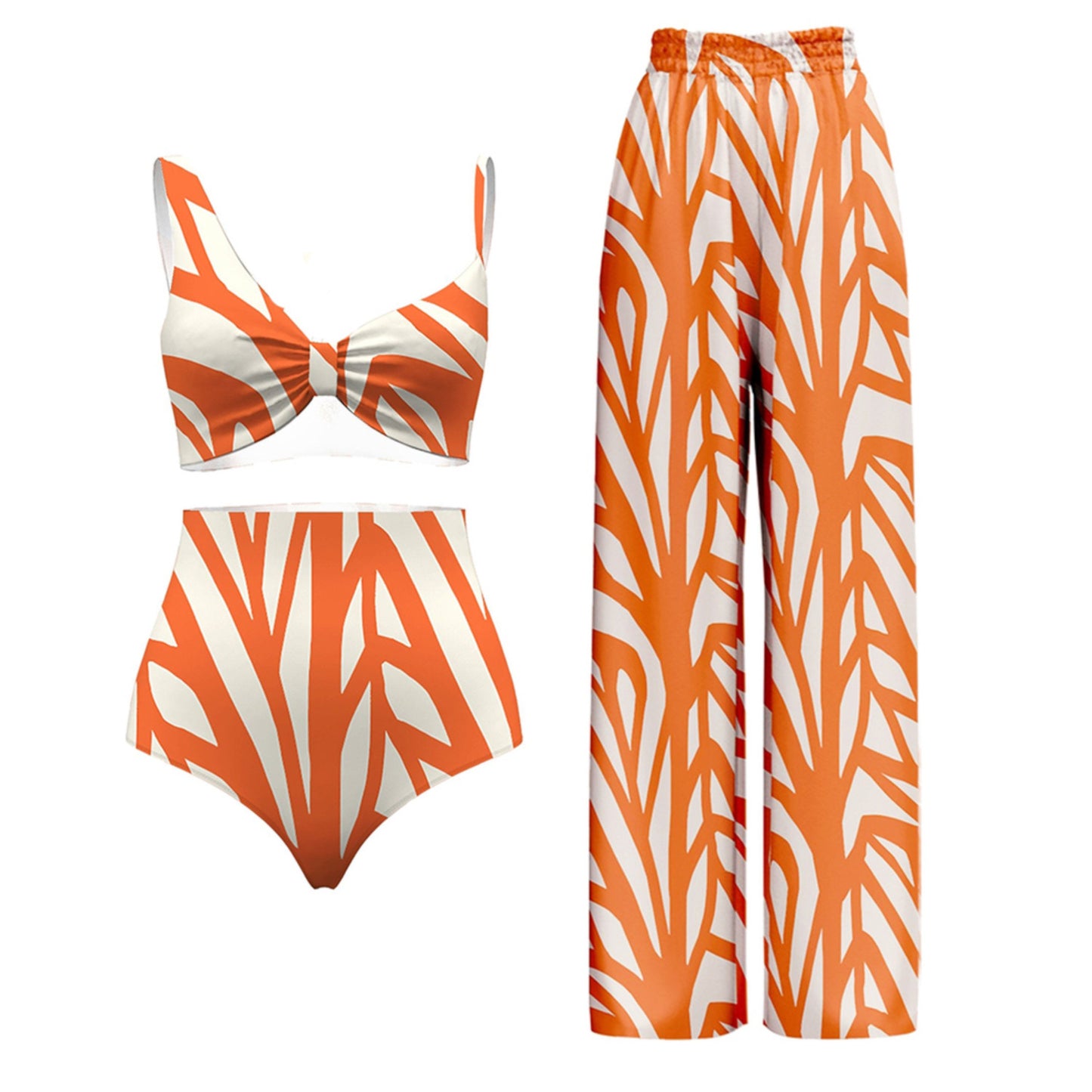 Bikini Pants Three-Piece Suit
