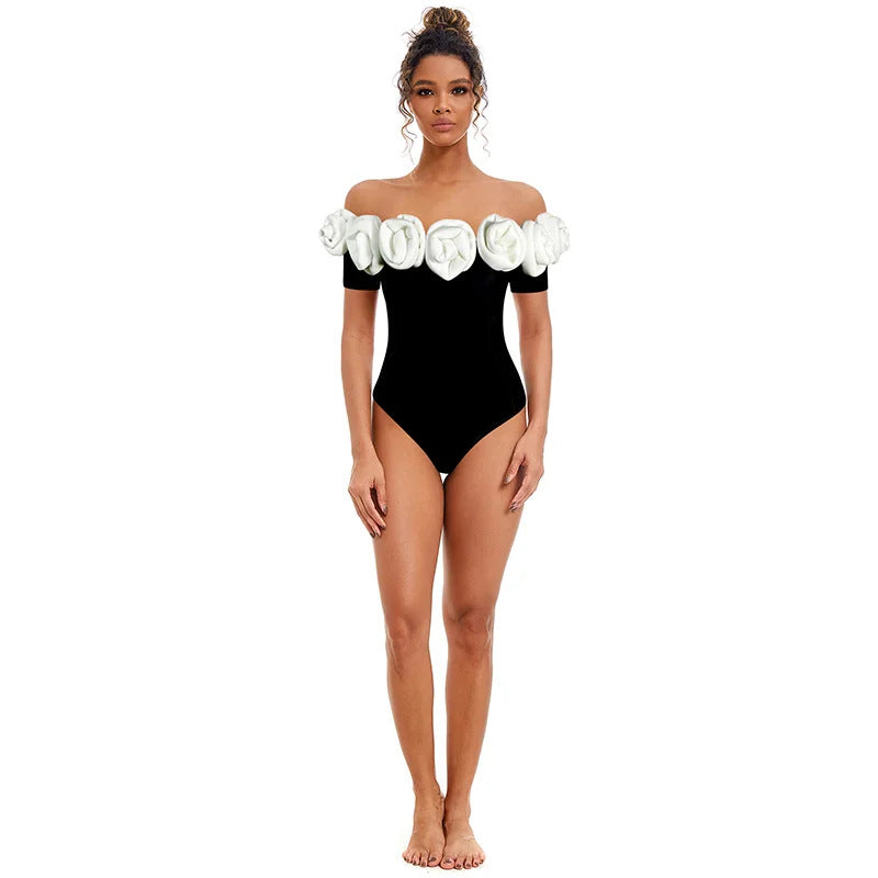 Traje de baño sexy sin espalda con vientre cubierto para mujer, falda de playa ajustada, conjunto de dos piezas