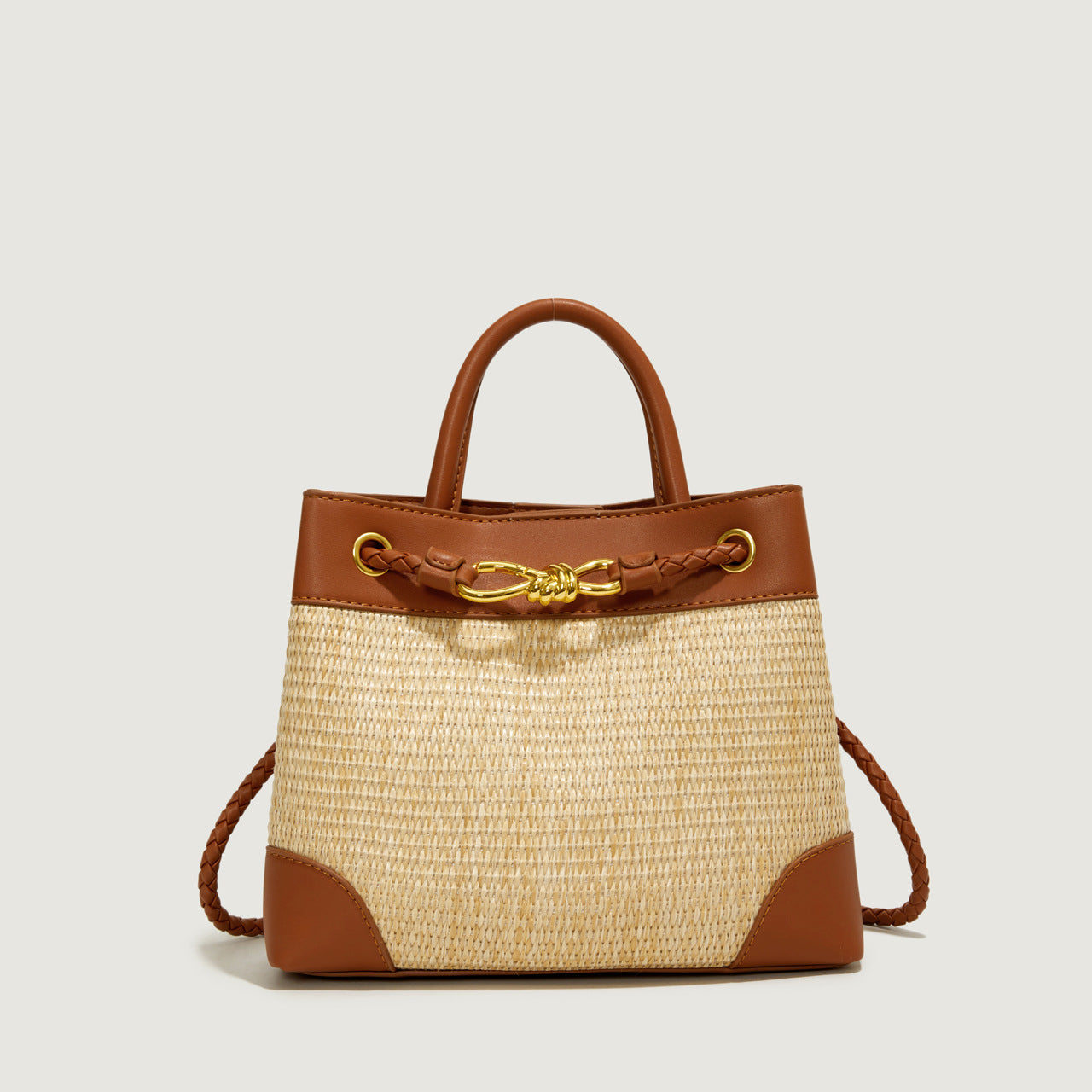 Beige with Brown