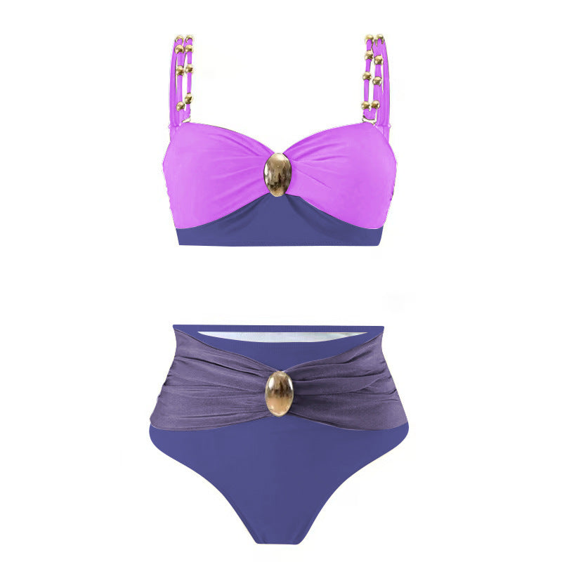 Purple Separate Swimsuit