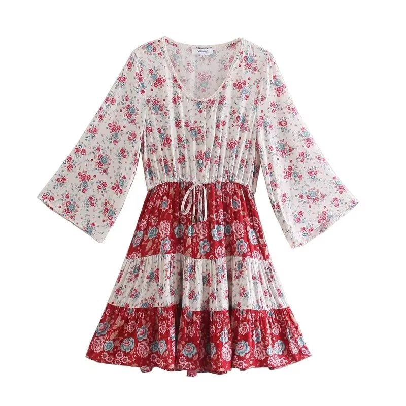 Summer Women Dress Positioning Rayon Dress Starivy