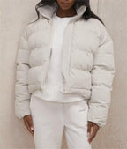 Women Cotton Quilted Coat Winter Casual Couple Clothes Sports Jacket Warm Thickened Cotton Padded Jacket TinkleBell