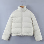 Women Cotton Quilted Coat Winter Casual Couple Clothes Sports Jacket Warm Thickened Cotton Padded Jacket TinkleBell