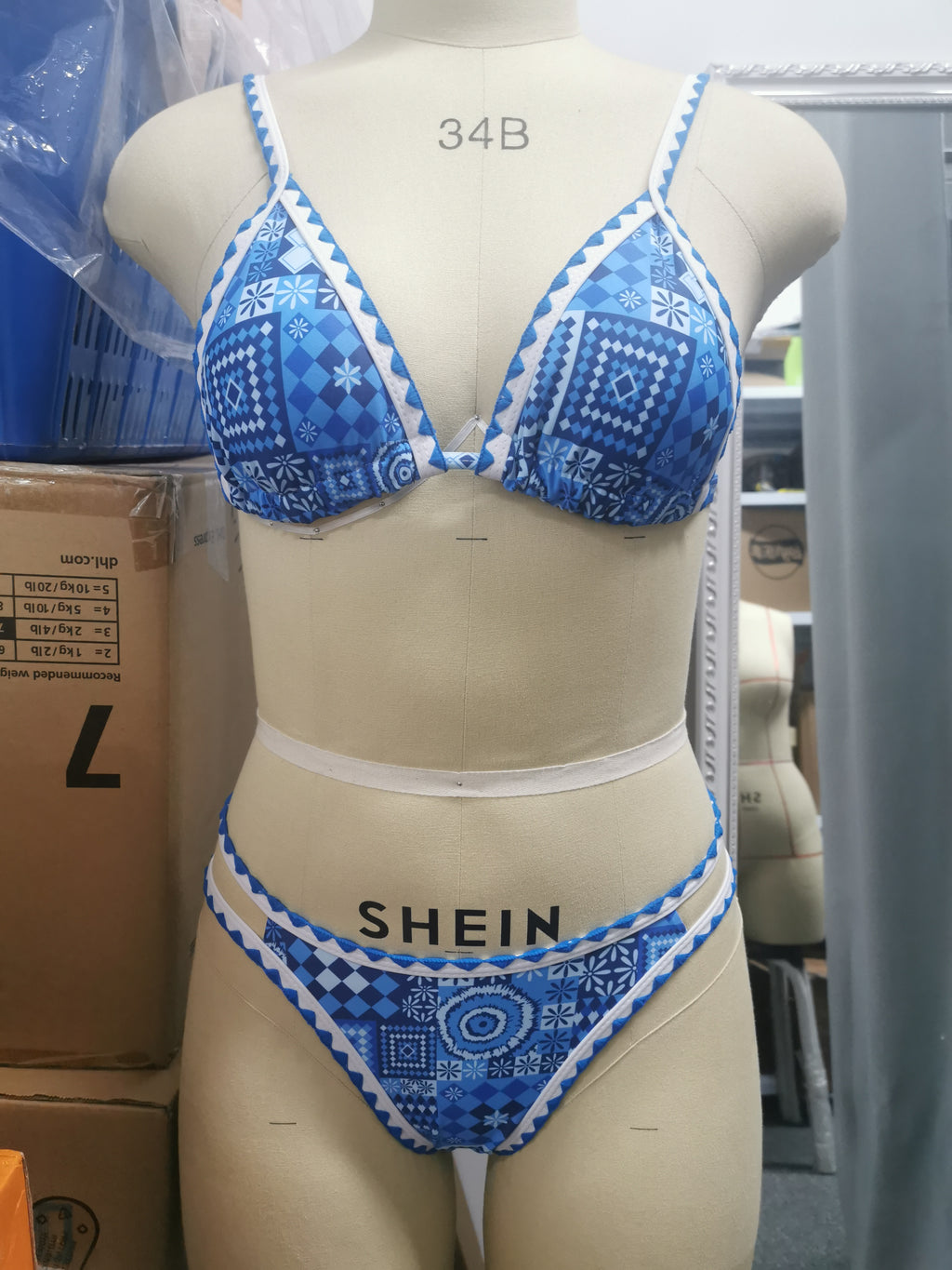Bikinis para mujer, estampado floral, bikinis con borde de corte alto, traje de baño para mujer, cintura baja, push up, conjunto de bikini femenino