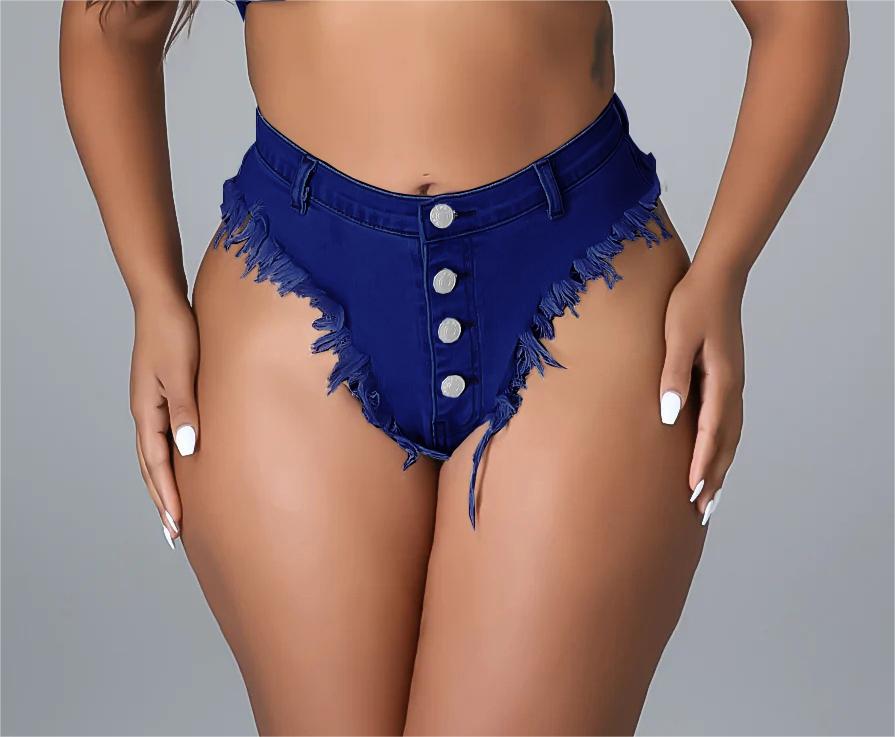 Spring Sexy Nightclub Queen Ultra Short Pants Supply Denim Shorts Women YUPENG