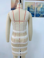 Spring Summer Knitted Long Pullover Loose Color Women Knitwear