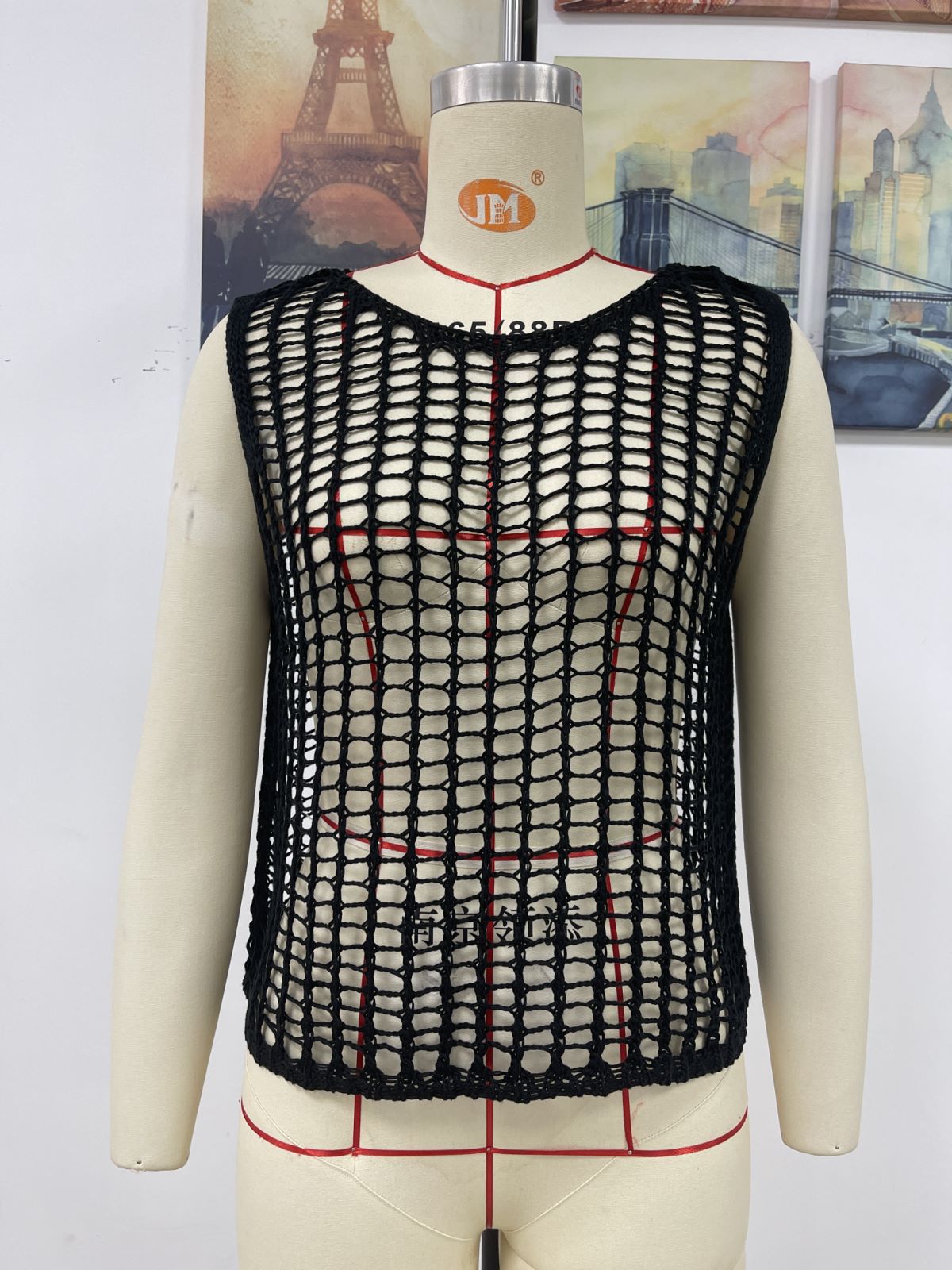 Camisola suelta de primavera y verano para mujer, color liso, prendas de punto