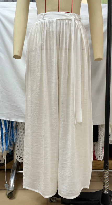 Pantalones de playa casuales, pantalones holgados cruzados, ropa de protección solar para vacaciones en la playa